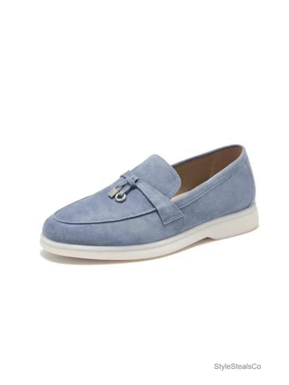Lambskin Suede Loafers Slip On Penny Loafers Driving Comfortable Dress Casual